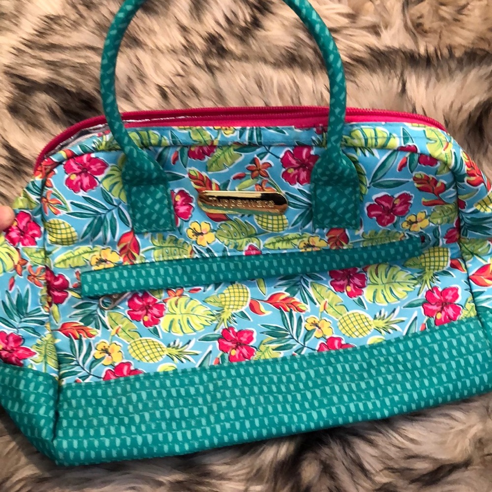 Tupperware Tropical Floral Lunch Bag